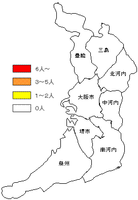 ブロック別発生状況グラフ