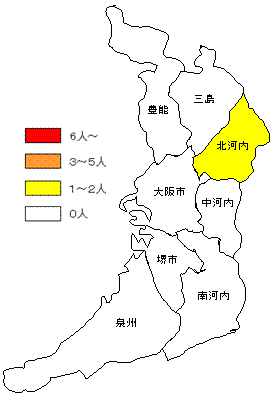 ブロック別発生状況グラフ